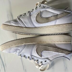 Nike Union LA AJKO Air Jordan 1 Retro KO low SP Canvas White Grey Sail 7